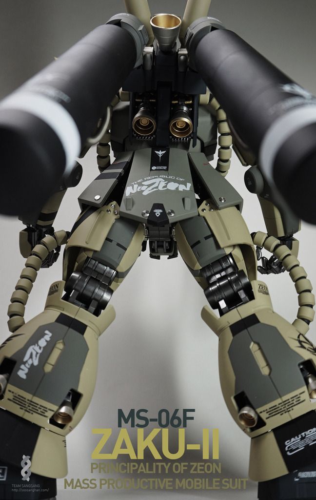 [Gundam] Perfect Grade Zaku Custom (Built by Hoonsee)